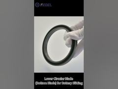 Cirkelvormig mes voor het snijden van batterij-elektroden #manufacturing #Industrialblade #Batteryslitting