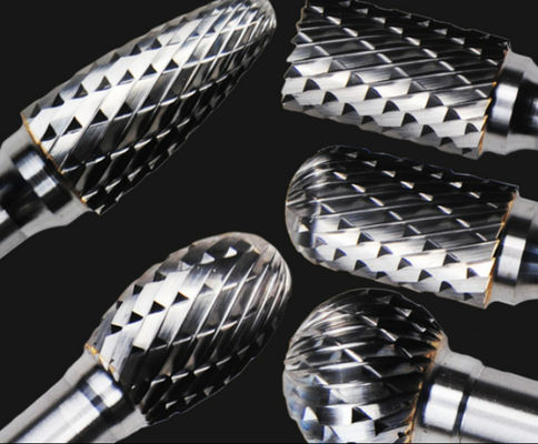 Van het het Wolframcarbide van de Kogellagermachine de Roterende Weerstand van Burr Cone Tree Shape Wear