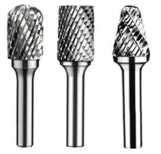 3mm 6mm Snijder van het Carbide de Roterende Burr For Wood Sphere Concave van het Wolframstaal Yg8