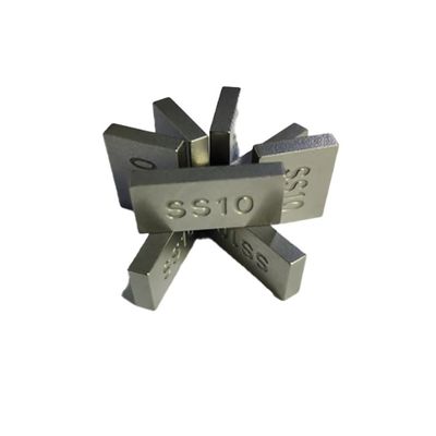 Gepersonaliseerde grootte Hoge slijtvastheid YG8 legering wolfraamcarbide gebreid tips voor steensnijlem