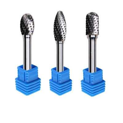 12 Carbide Roterend Burr File Swivel Shape Type B van de rings het Enige Dubbele Besnoeiing