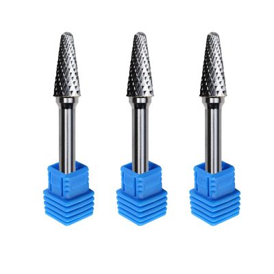 Het enige Dubbel sneed Roterende Beetjes 3mm van het Wolframcarbide Houten Gebied Concave Snijder