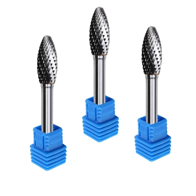 M6 Wolframcarbide Burr Long Single 1/2 de Ring van de het Beëindigenbesnoeiing van de“ 12 Steeldiameter