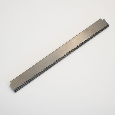 Gekarteld mesblad voor verpakkingsmachines op maat Diverse niet-standaard gecementeerde wolfraamcarbide industriële snijgereedschappen