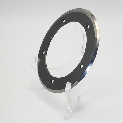 Zes Gaten Semi-Doorsnijdend Circulair Mes Halfgesneden Circulair Mes Carbide Ronde Industriële Mes voor Volledige en Halve Snijmachines