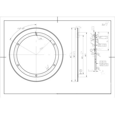 Zes Gaten Semi-Doorsnijdend Circulair Mes Halfgesneden Circulair Mes Carbide Ronde Industriële Mes voor Volledige en Halve Snijmachines