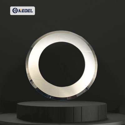 Semi-doorsnijdend cirkelvormig blad Halfgesneden cirkelvormig mes Hardmetaal rond industrieel blad voor volledige en halve snijmachines