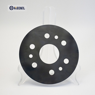 Cirkelvormig mes van gecementeerd wolfraamcarbide, mes met negen gaten, rond mes voor stansmachines
