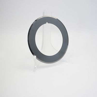 Circulair snijmes met positioneringsgroef voor het snijden van batterijstaafstukken Industriële messen voor de batterijindustrie