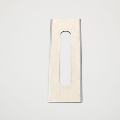 Op maat gecementiseerde wolfraamcarbide legering chemische vezel slot positionering blad stof film snijmachine industriële mes