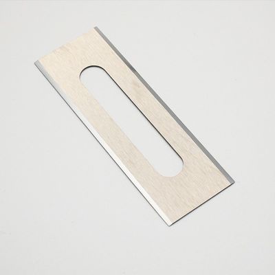 Op maat gecementiseerde wolfraamcarbide legering chemische vezel slot positionering blad stof film snijmachine industriële mes