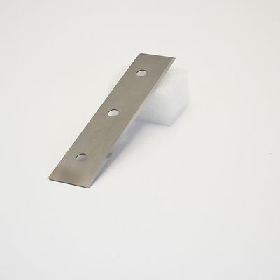 Persoonlijke gecementiseerde wolfraamcarbide legering Drie-gat chemische vezelslijter lemmet Stoffenfilm snijmachine industriële mes