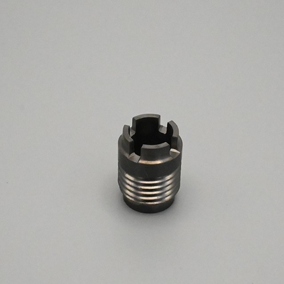 Hoge hardheid 93,0 HRA Zwarte legering YG8 wolfraamcarbide spuitstuk 7,14 mm porediameter voor PDC-bits