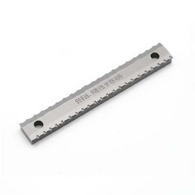 Gekarteld mesblad voor verpakkingsmachines op maat Diverse niet-standaard gecementeerde wolfraamcarbide industriële snijgereedschappen