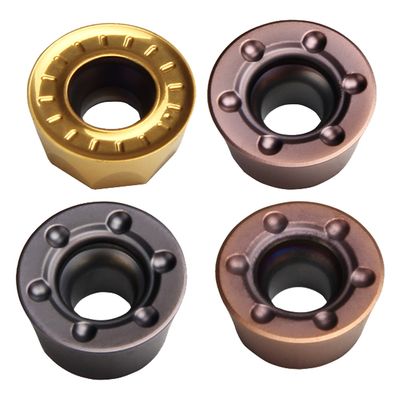 RPMV CNC-wisselplaat met superhard materiaal en 11° hoek voor precisie koperbewerking in de elektronica-industrie