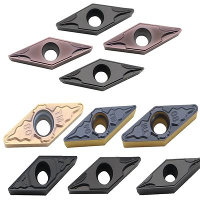 VCMT-CNC-insert met een precisieontwerp met 35° hoek V en 7° hoek C voor het snijden van legeringen bij hoge temperatuur