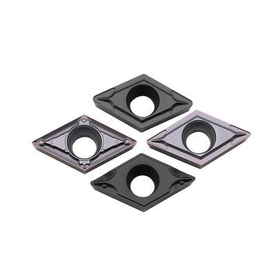 Hoogwaardige precisie geslepen DCMT CNC-wisselplaat met 55° hoek D en 7° hoek C voor metaal- en non-metaalbewerking