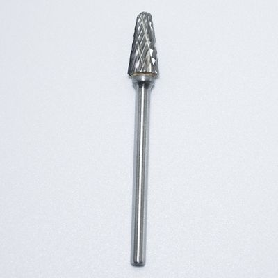 3mm Type L Hoge Precisie Heldere Ongecoat Carbide Roterende Burr voor Metaalbewerking
