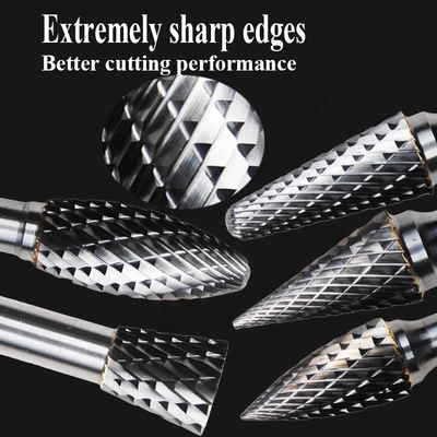 De flexibele Schacht snakt 1/4 Roterend Braamf Sf Type van het Steel Vastgesteld Roterend Carbide