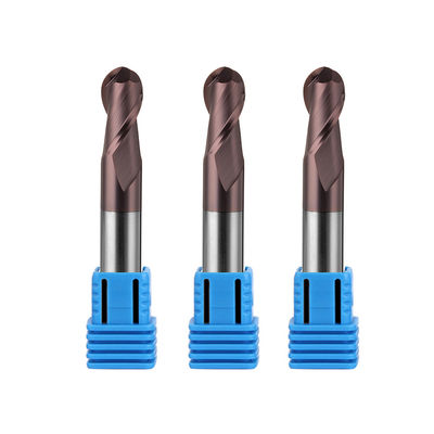 CNC het Beëindigenmolen 2mm 12mm 6mm van het Wolframcarbide 200 van de de Balneus van mm 6 Ballnose het Malensnijders