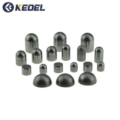 YG8 Gepolijste wolfraamcarbide knoppen 10,2 mm koepel top voor olie boren