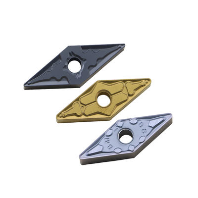 Snelle Knipsel VNMG1604 CNC Externe het Draaien Carbidetussenvoegsels voor Staal het Machinaal bewerken